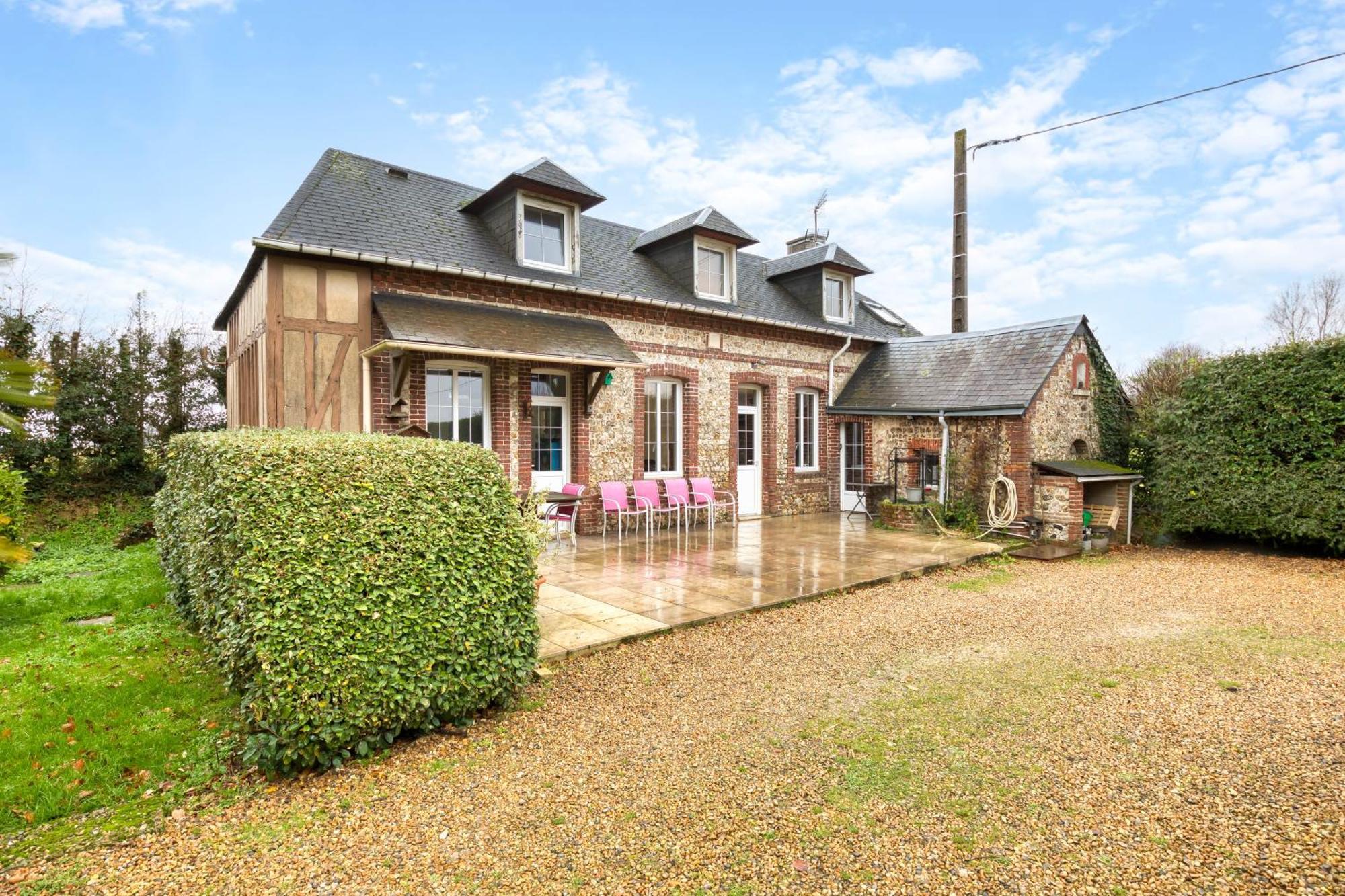 Maison De Vacances Clos Des Hogues Entre Etretat Et Fecamp Saint-Léonard Dış mekan fotoğraf